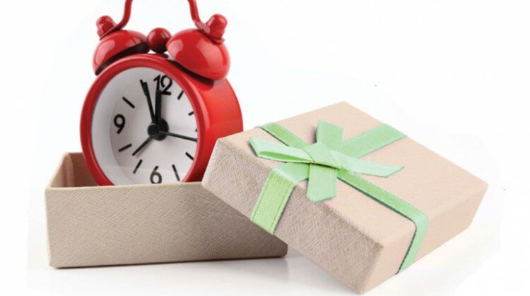 holiday gift time